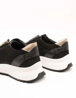 Zapato 24HRS 26267 Combi Negro de Mujer