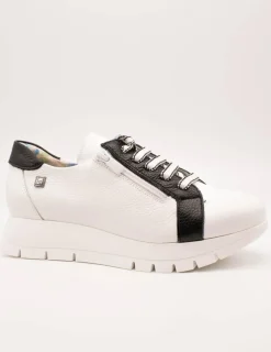 Zapato Jose Saenz 2276 Blanco y Negro de Mujer
